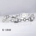 Sterling Silber Micro Pave CZ Armband (K-1840 JPG)